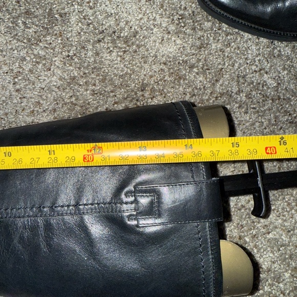 Bandolino Black Heeled Leather Boots - Picture 6 of 6